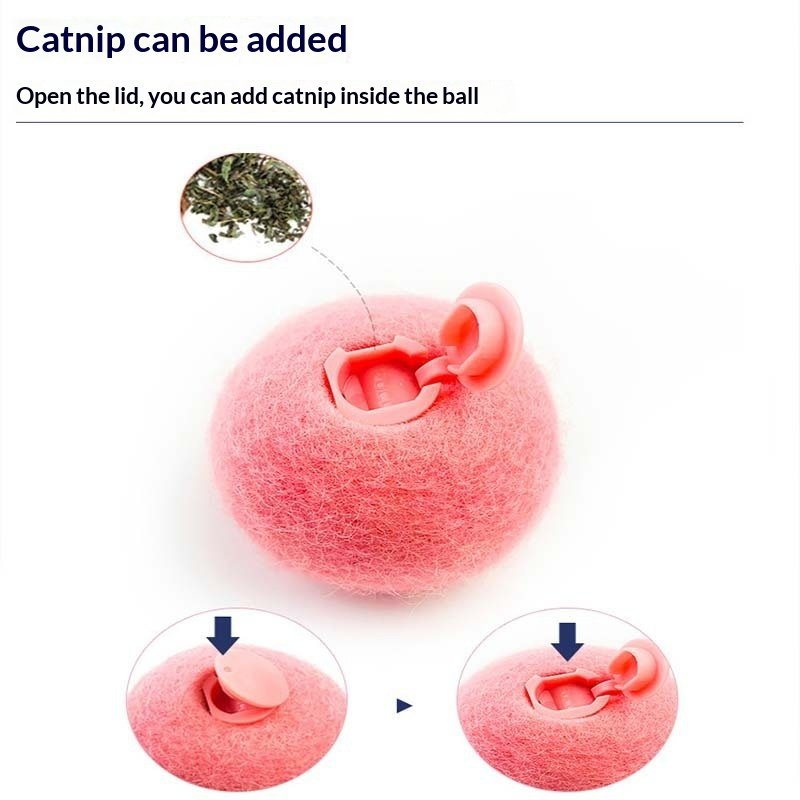 Interactive Cat Toy with ABS Material and Realistic Sounds for Compact Design Playtime