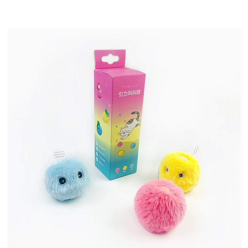 Interactive Cat Toy with ABS Material and Realistic Sounds for Compact Design Playtime