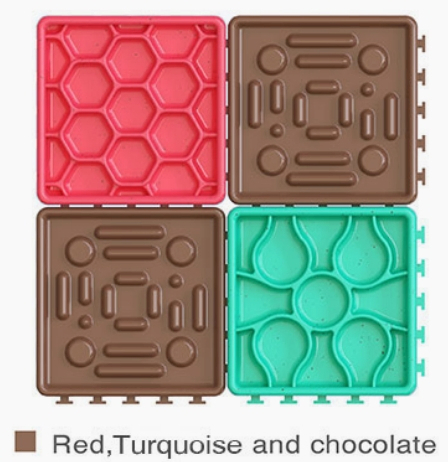 Multifunctional Detachable Licking Mat for Dogs with Non-Slip Suction Cup - Dog Lickimat Puzzle Toy