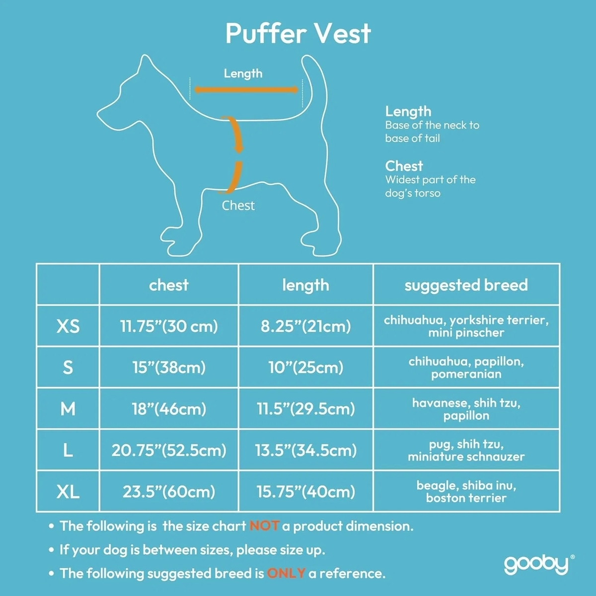 Ultra Lightweight Water Resistant Dog Puffer Vest with Dual D-Ring Leash Attachment for Winter