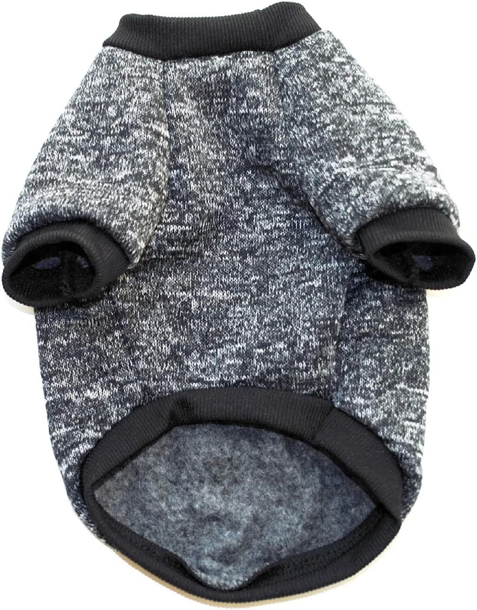 Winter Dog Fleece Sweater - Customizable Sizes for Warmth and Comfort