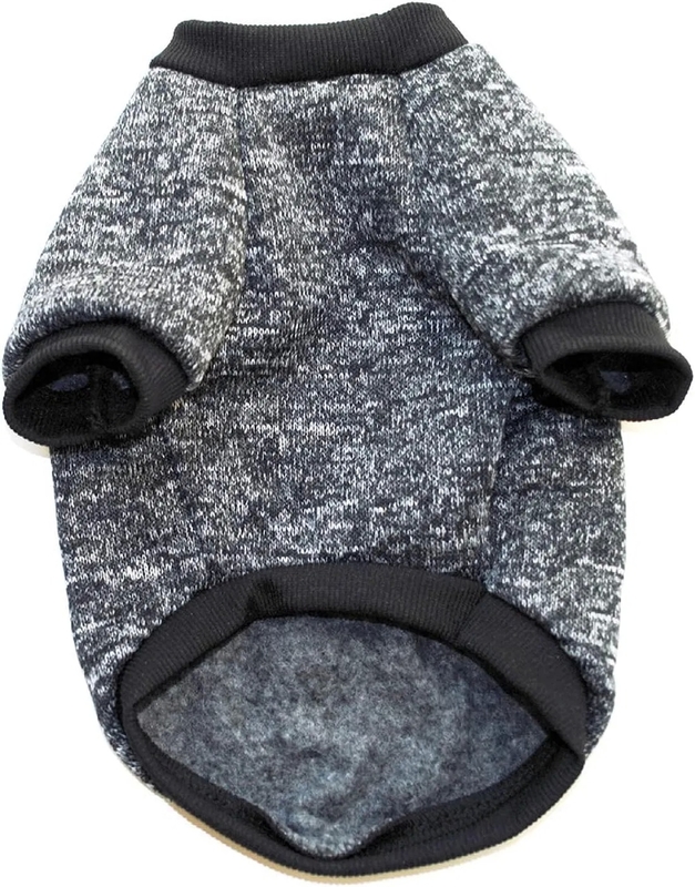 Winter Dog Fleece Sweater - Customizable Sizes for Warmth and Comfort