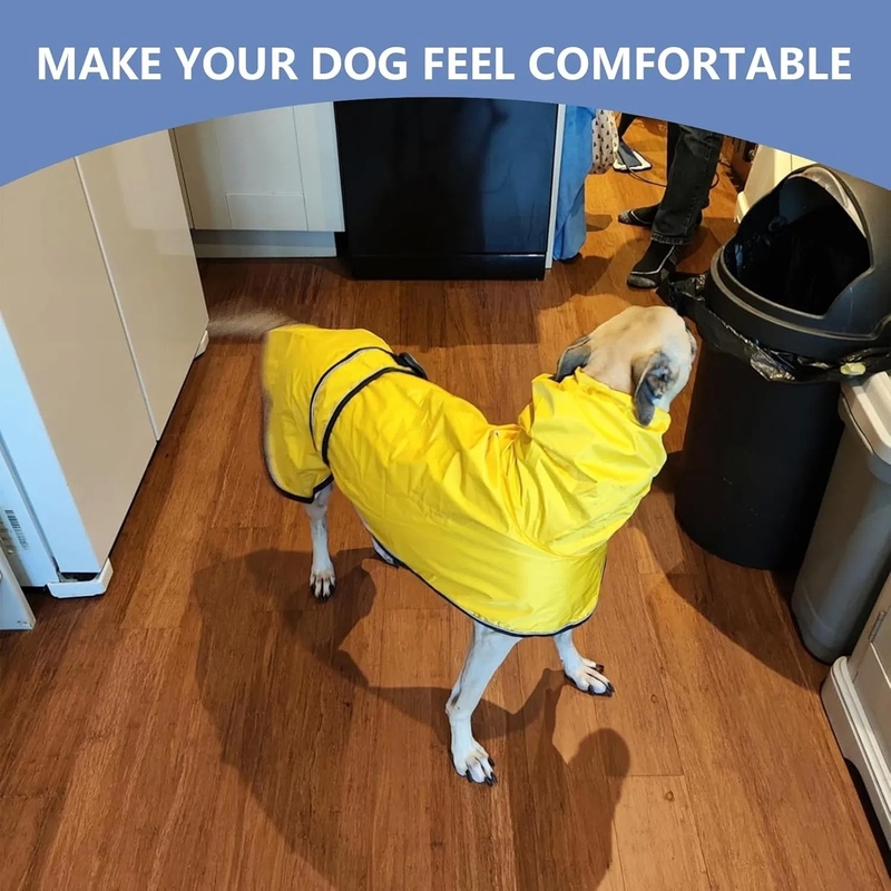 Velvet Inside Adjustable Lightweight Dog Jacket for Greyhounds and Similar Breeds