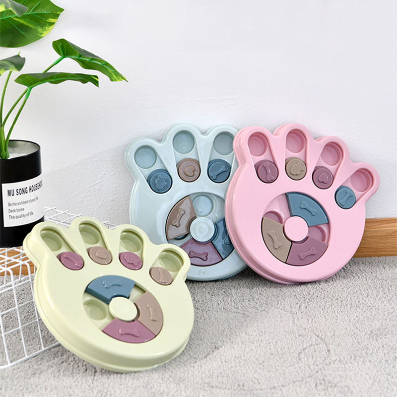 PP Material Pet Puzzle Feeder with Slow Feeding Function and Multiple Styles for Cats and Dogs