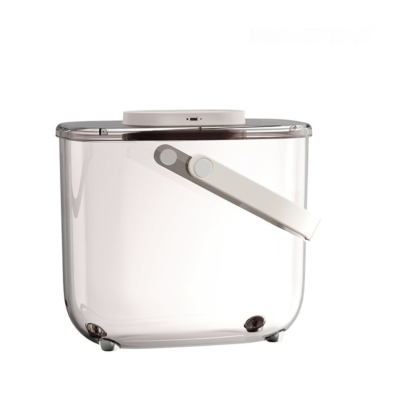 Vacuum-Sealed 10L Capacity Pet Food Container with Food-Safe Materials for Fresh Grain Storage