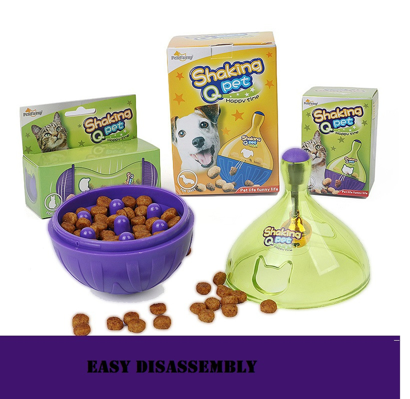 Nonpareil Fun Feeder Cat Puzzle Feeder Dog Puzzle Toys with PP+TPR Material and 9*26cm Specification for Interactive Pet Feeding