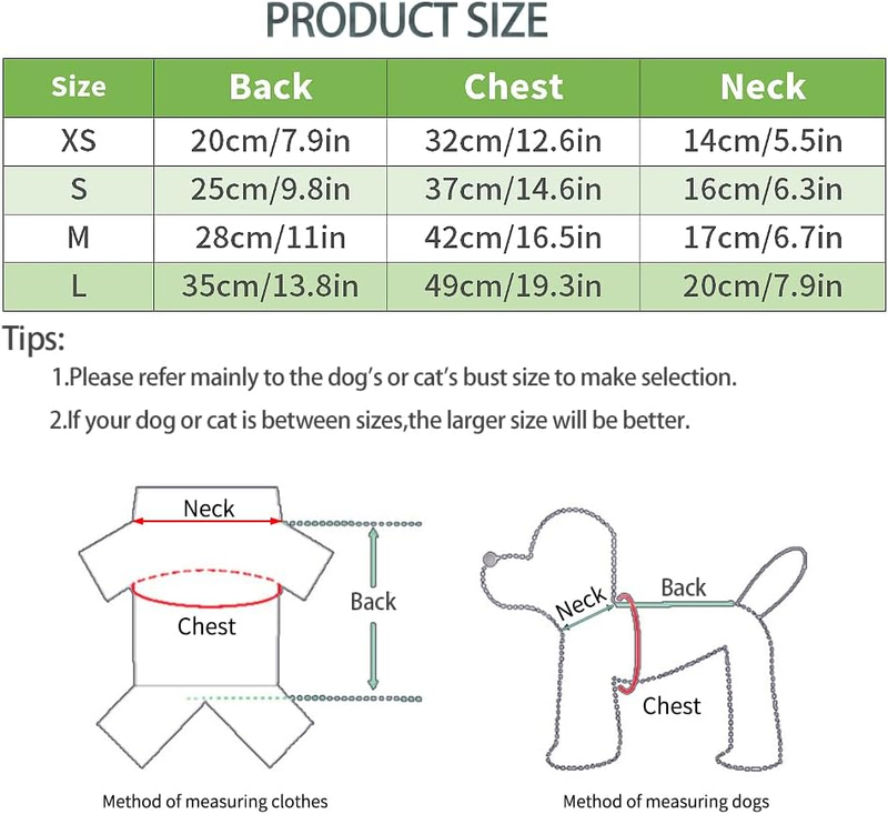 Warm High Neck Dog Sweater in Soft Cotton Material with Multiple Sizes for Small to Large Dogs