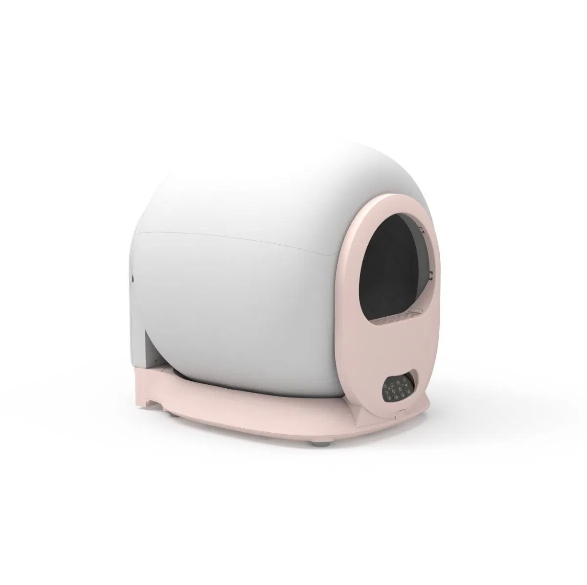 Smart APP Remote Control Automatic Self-Cleaning Cat Litter Box with Real-Time Odor Monitoring and Auto Record of Toileting Times
