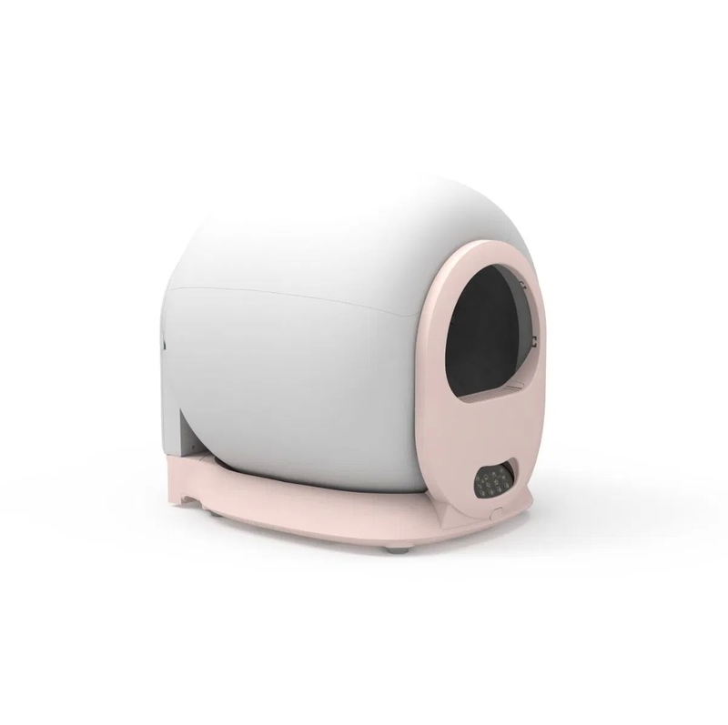 Smart APP Remote Control Automatic Self-Cleaning Cat Litter Box with Real-Time Odor Monitoring and Auto Record of Toileting Times
