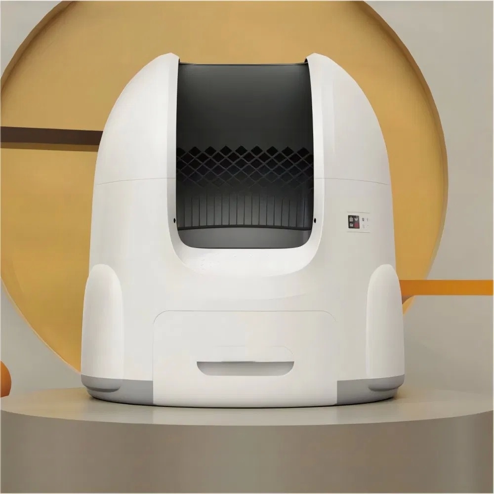 OEM/ODM APP Remote Control Automatic Cat Litter Box with Real-Time Odor Monitoring and Auto Record of Toileting Times