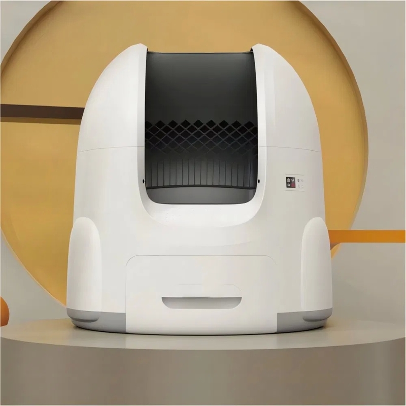 OEM/ODM APP Remote Control Automatic Cat Litter Box with Real-Time Odor Monitoring and Auto Record of Toileting Times