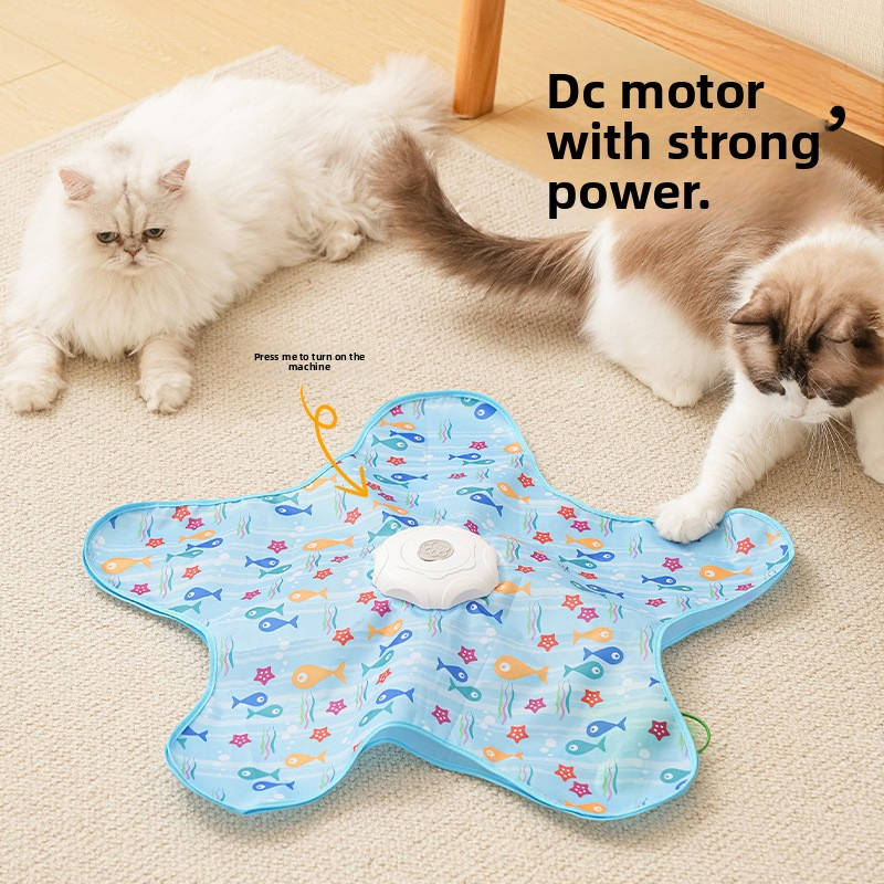 Intelligent Rotating Self-Entertaining Boredom-Relieving Electric Automatic Cat Toy Interactive Pet Toy