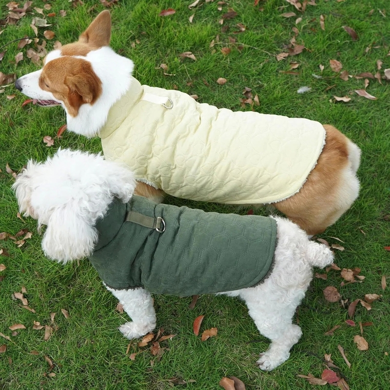 Windproof Waterproof Dog Winter Coat with Warm Fleece Lining for Puppies and Dogs