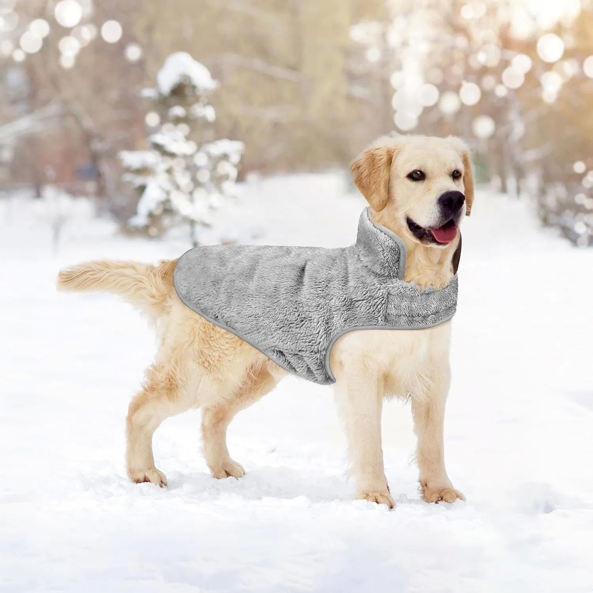 Reversible Windproof Dog Winter Coat with Multi Sizes for Cold Weather Protection