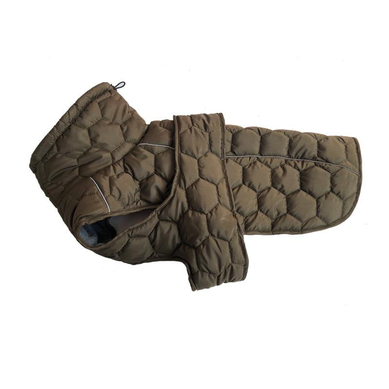 Cold Weather Protection Dog Coat with Additional Layers and Waterproof Design for Winter Warmth
