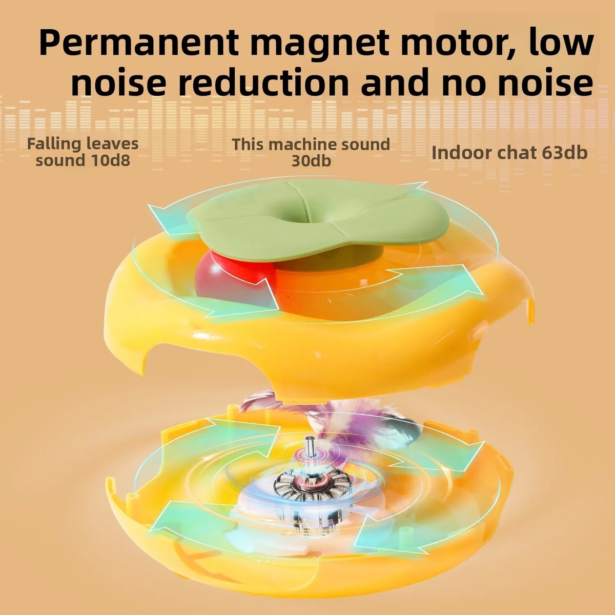 Automatic Electric Interactive Cat Toy with Engaging Playtime for Safe Pet Entertainment