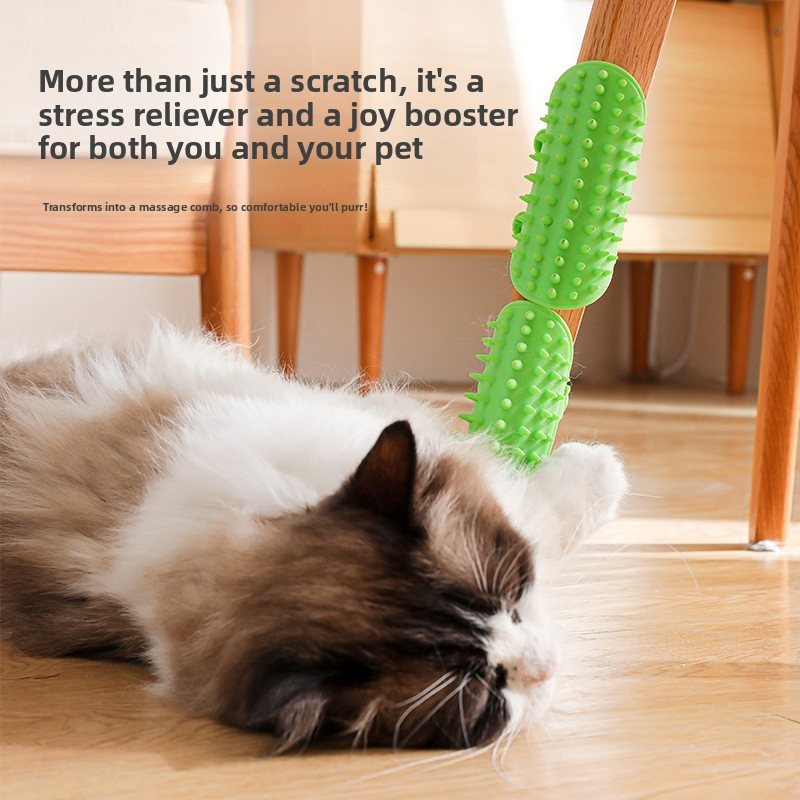 Silicone Material Cat Toy with Customizable Design for Stress Relief and Interactive Play Medium Size