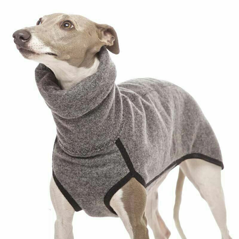 Winter Warm Fleece Material Dog Jumpsuit with Reflective Edge Tape for Cold Weather Pet Coat